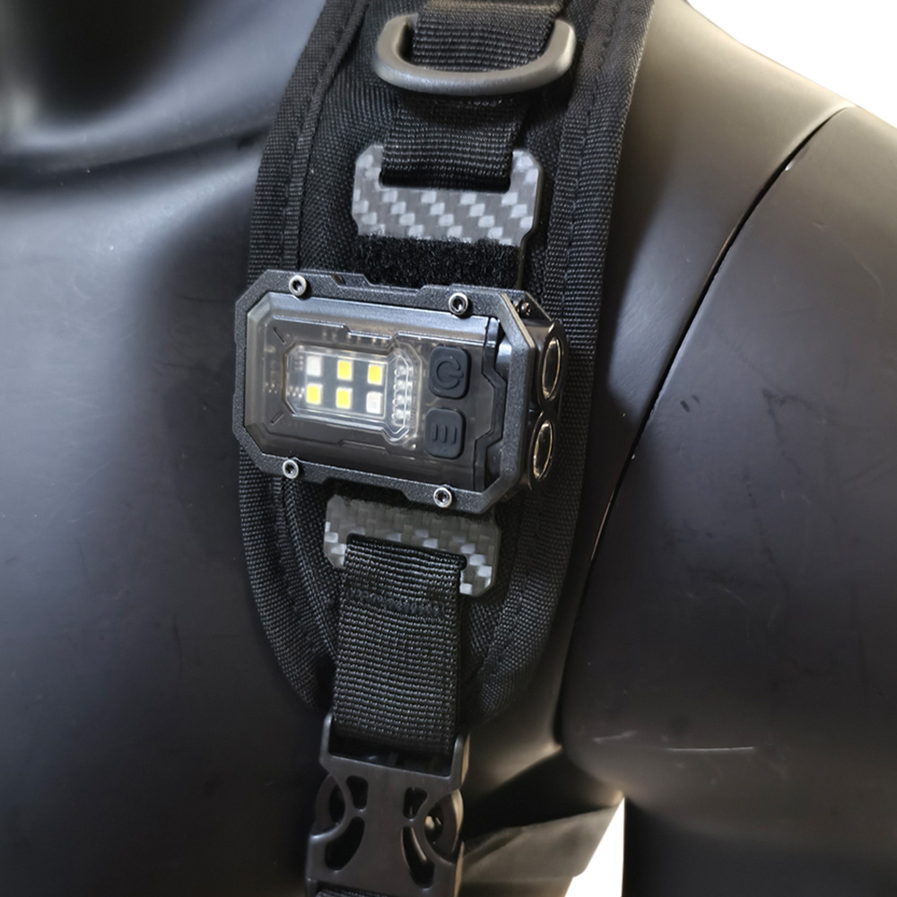 Edc Carry Belt - Tactical Flashlight EDC Portable Mini Light