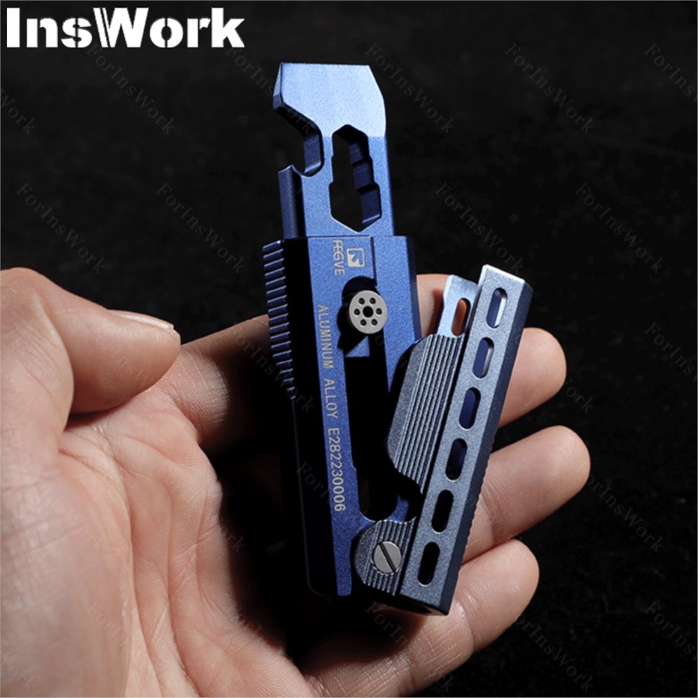 Edc Carry Piece - FEGVE Titanium Alloy Edc Pry Bar