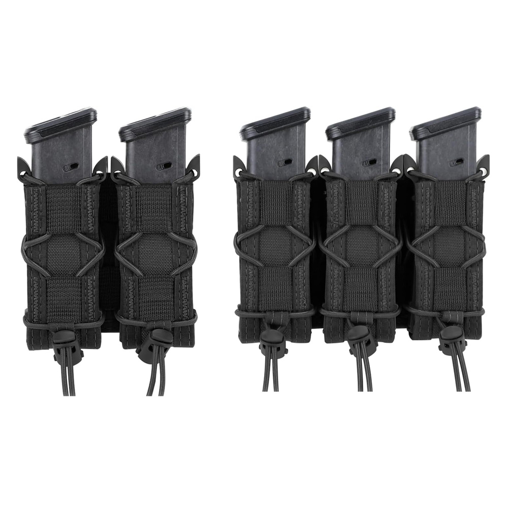 Edc Carry Holster - 9mm Pistol Double/Triple Stack Magazine Pouch