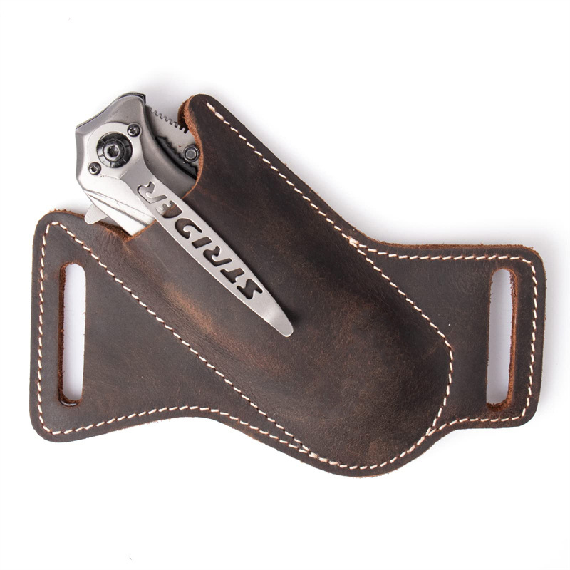 1PC Leather Knives Sheaths Fol - Edc Everyday Carry Knives 评论和价格