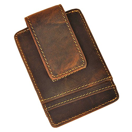 2020 Trend Real Leather Magnet - Money Clip Magnetic 评论和价格