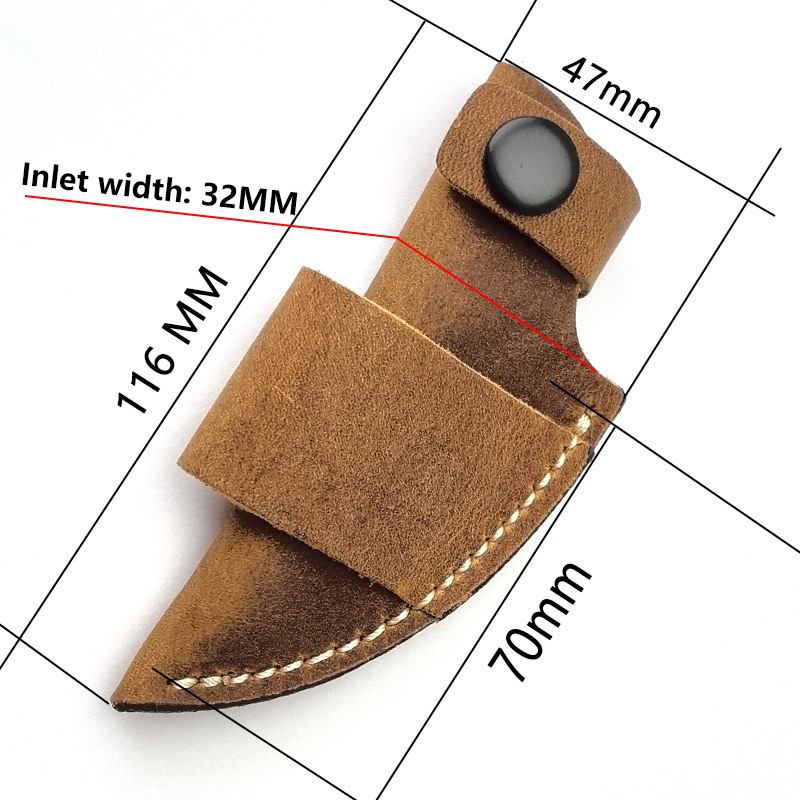 Durable Leather Knife Sheath w - Edc Carry Accessories 评论和价格