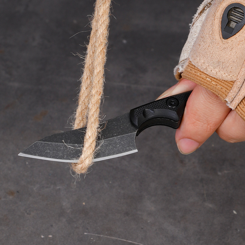 5CR15 Stainless Steel Small Fi - Edc Carry Fixed Blade 评论和价格