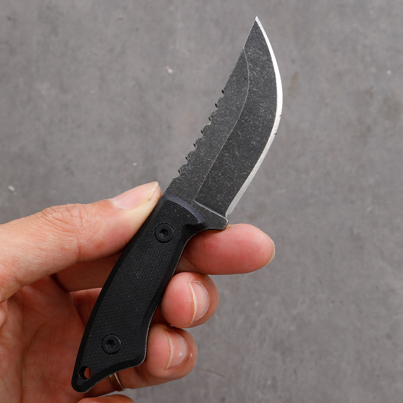 5CR15 Stainless Steel Small Fi - Edc Carry Fixed Blade 评论和价格