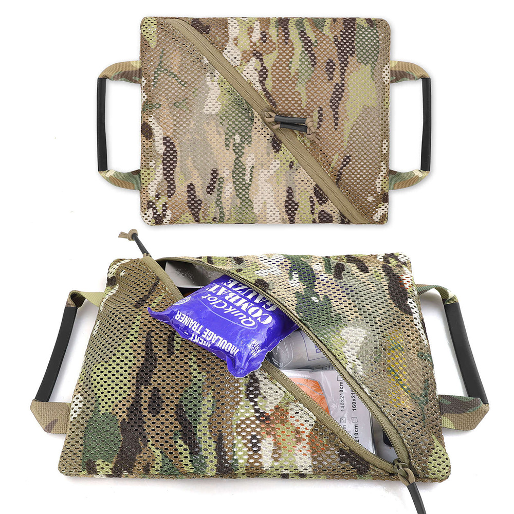Tactical Mesh Storage Bag 2-Pi - Edc Carry Piece 评论和价格