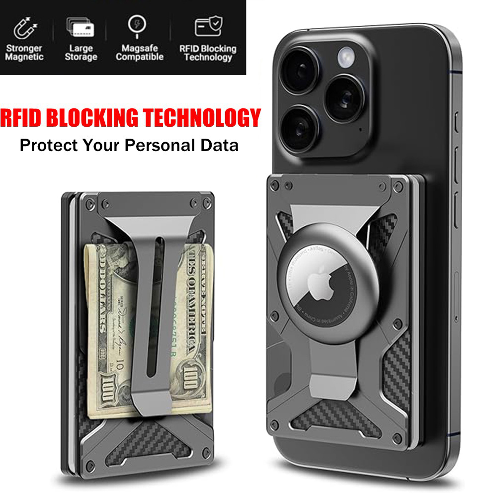 Magnetic Phone Wallet Compatib - Money Clip Magnetic 评论和价格