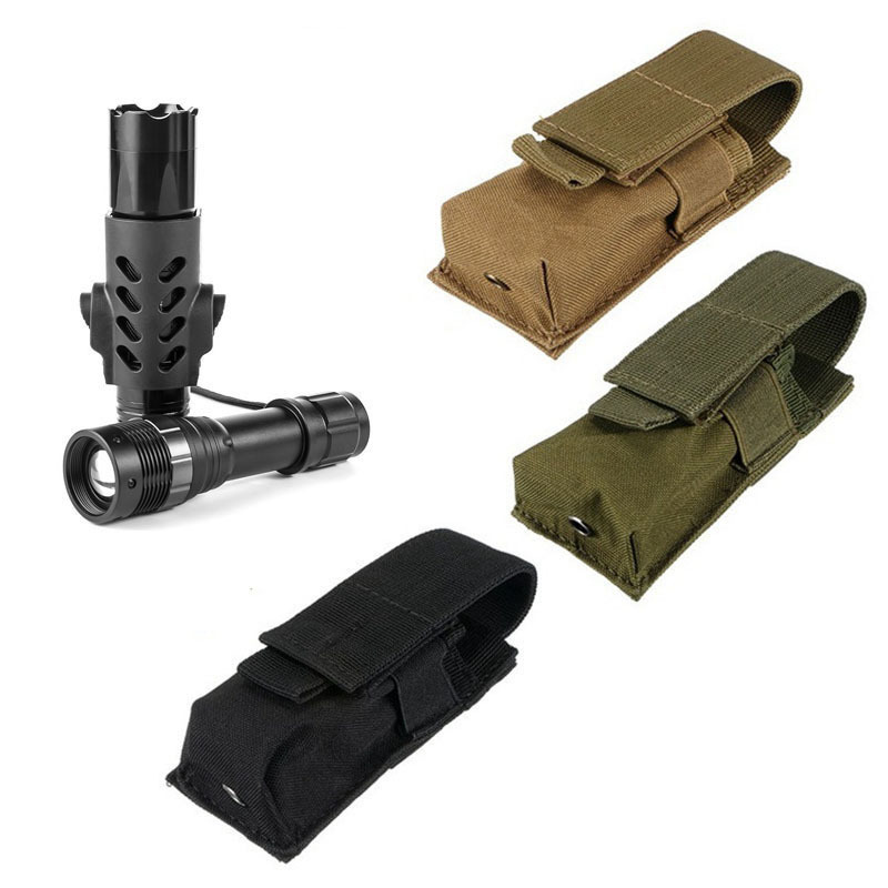 Tactical Molle Flashlight Pouc - Edc Carry Holster 评论和价格