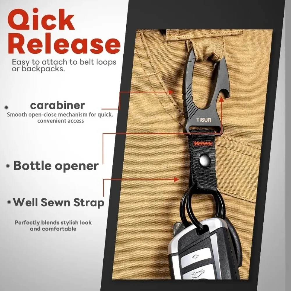 Titanium Carabiner Keychain Cl - Edc Carry Clip 评论和价格