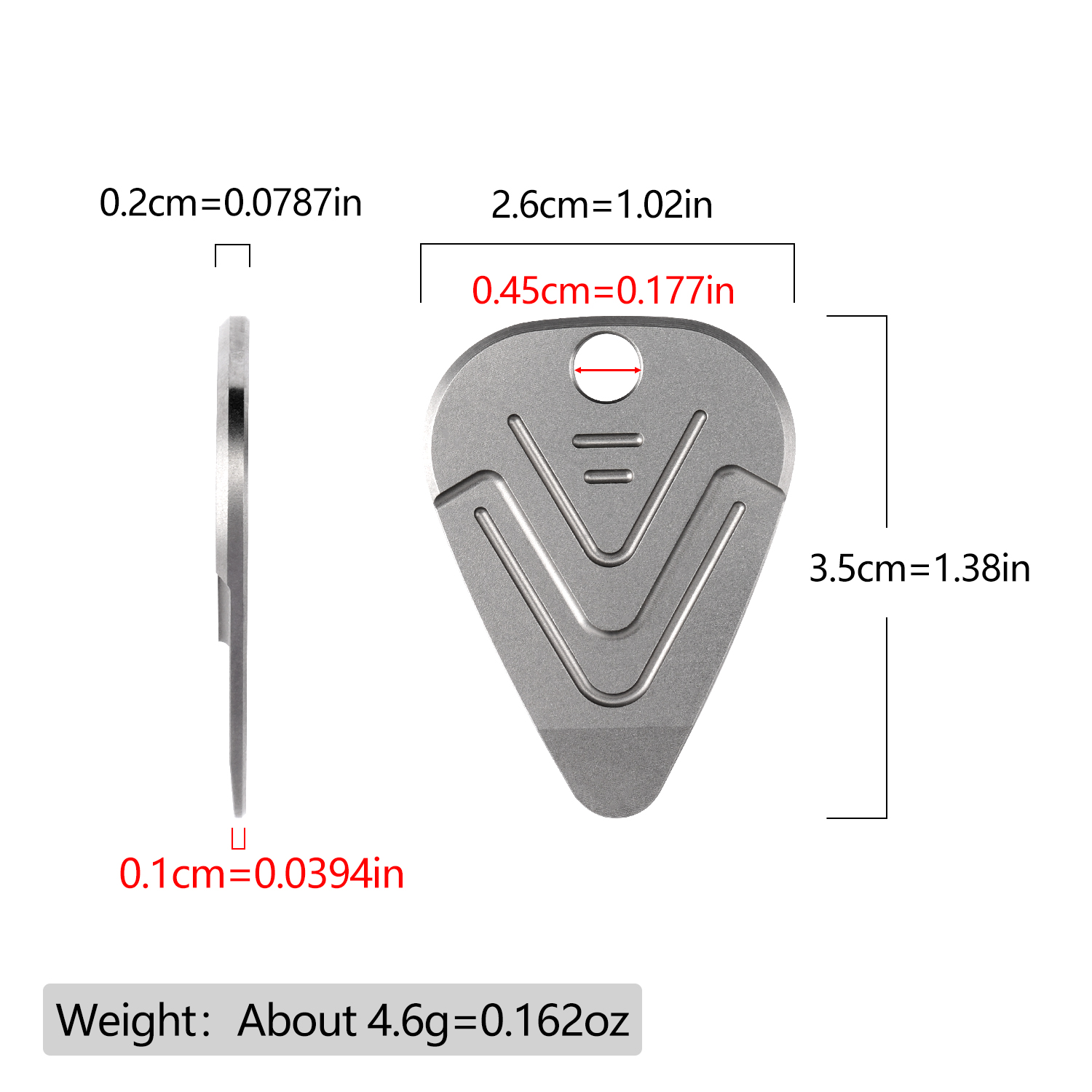 Portable Titanium EDC Pry Tool - Edc Carry Accessories 评论和价格
