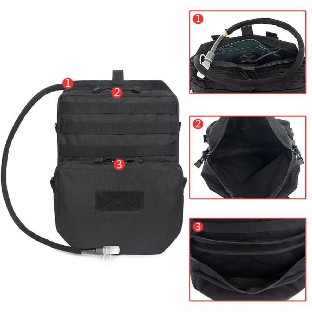 Outdoor Molle Bag Camping Hydr - Edc Carry Pack 评论和价格