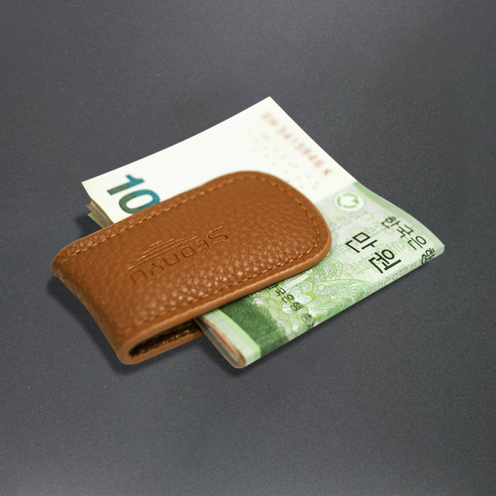 Luxury Cowhide Leather Magneti - Money Clip Magnetic 评论和价格