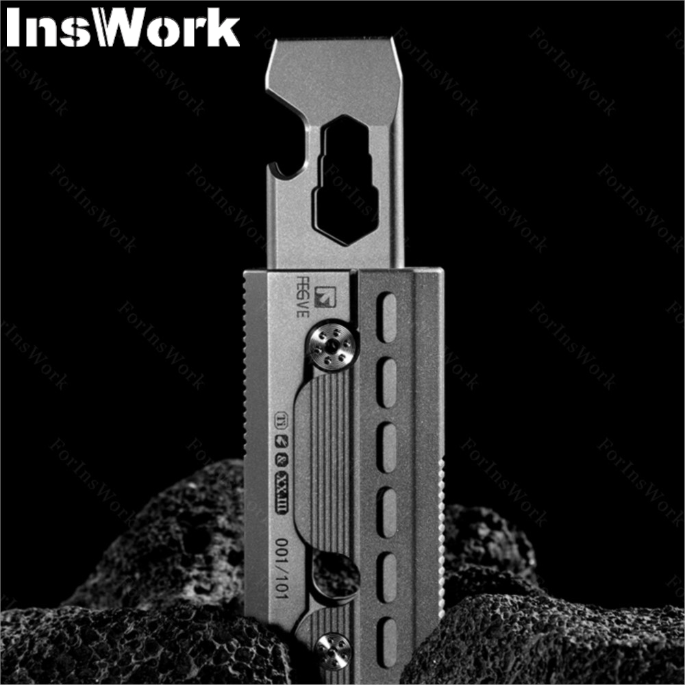 FEGVE Titanium Alloy Edc Pry B - Edc Carry Piece 评论和价格