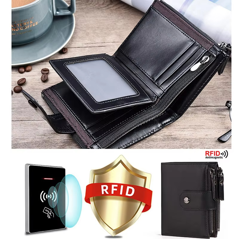 For Men RFID Anti-Magnetic Wal - Money Clip Magnetic 评论和价格