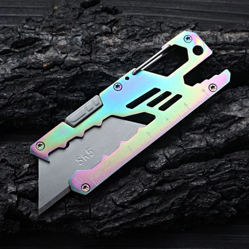 Heavy Duty Trapezoid Safety Re - Edc Carry Knife 评论和价格