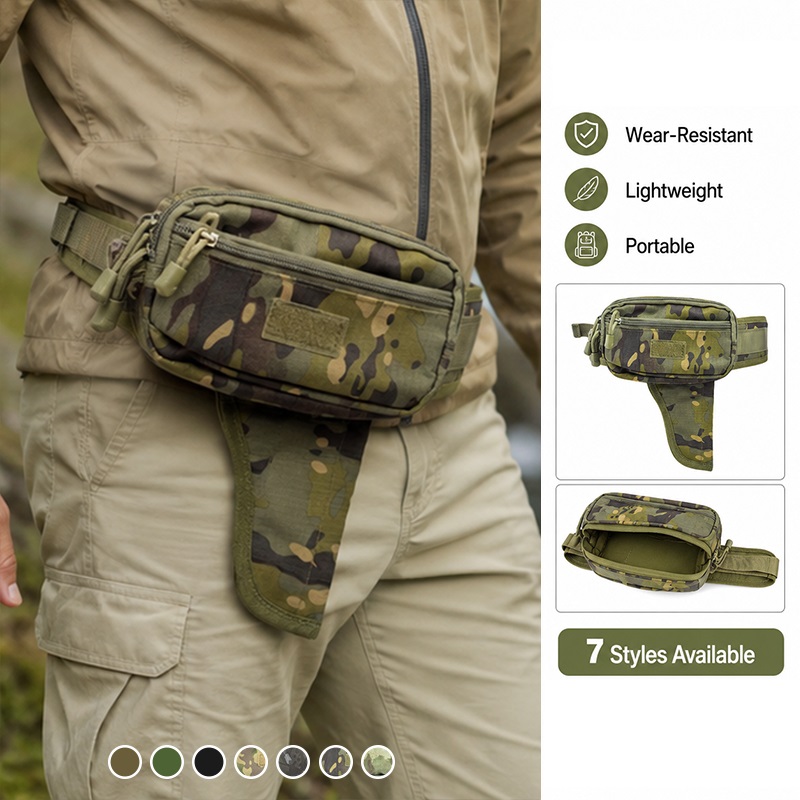 Multifunctional Waist Bag Nylo - Edc Carry Bag For Men 评论和价格