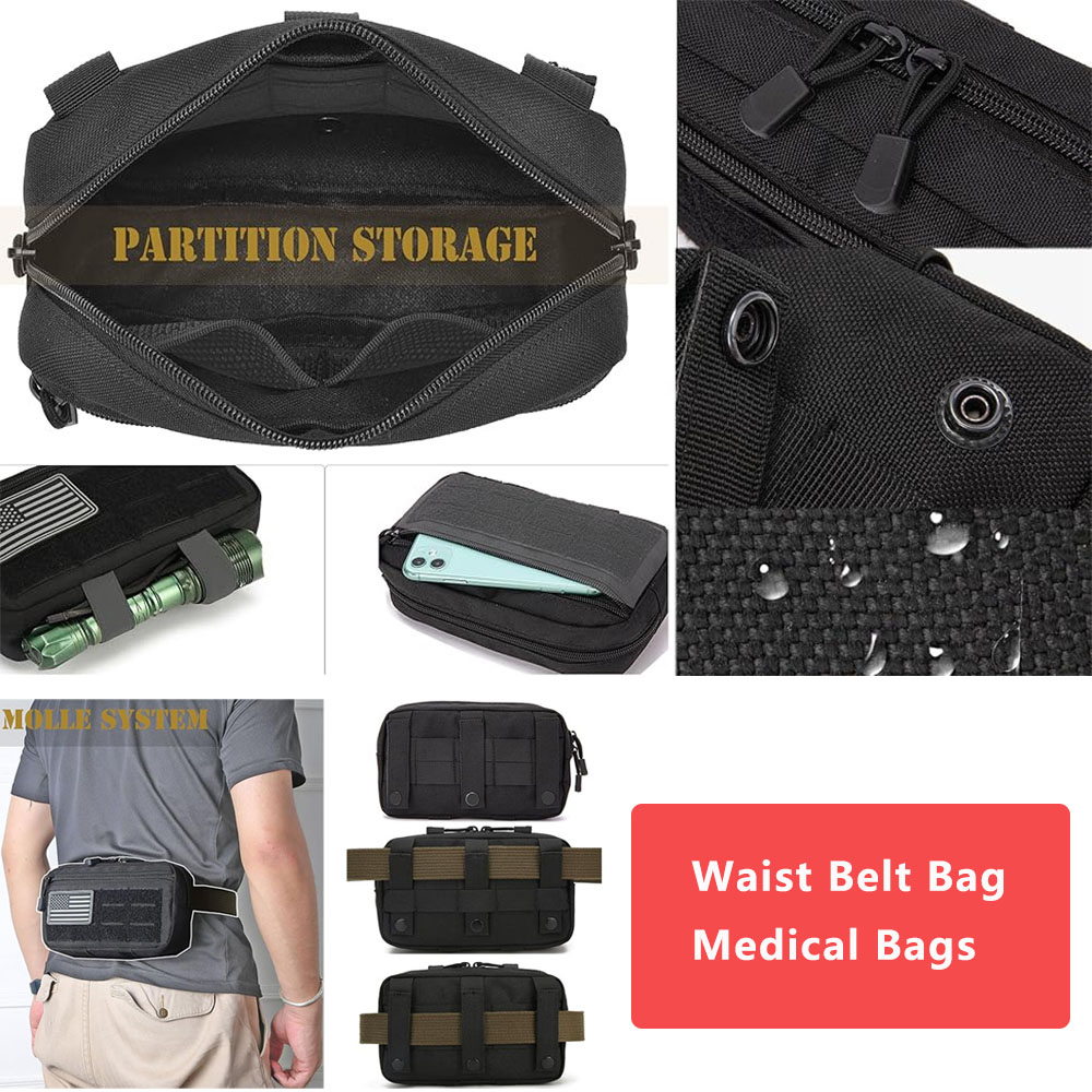 MOLLE Tactical EDC Waist Pouch - Edc Carry Accessories 评论和价格