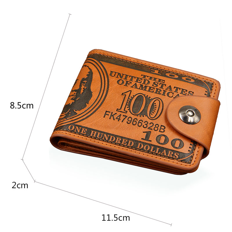 New Simple Short Men Wallets C - Money Clip Magnetic 评论和价格